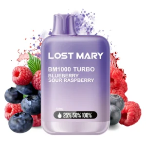 Pod desechable Lost Mary BM1000 sabor arandanos frambuesa