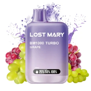 Lost Mary BM1000 Pod Desechable 1000 Caladas sabor Grape 20mg