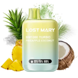 Lost Mary BM1000 Pod Desechable 1000 Caladas sabor Pineapple Coconut 20mg
