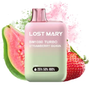Lost Mary BM1000 Pod Desechable 1000 Caladas sabor Strawberry Guava 20mg