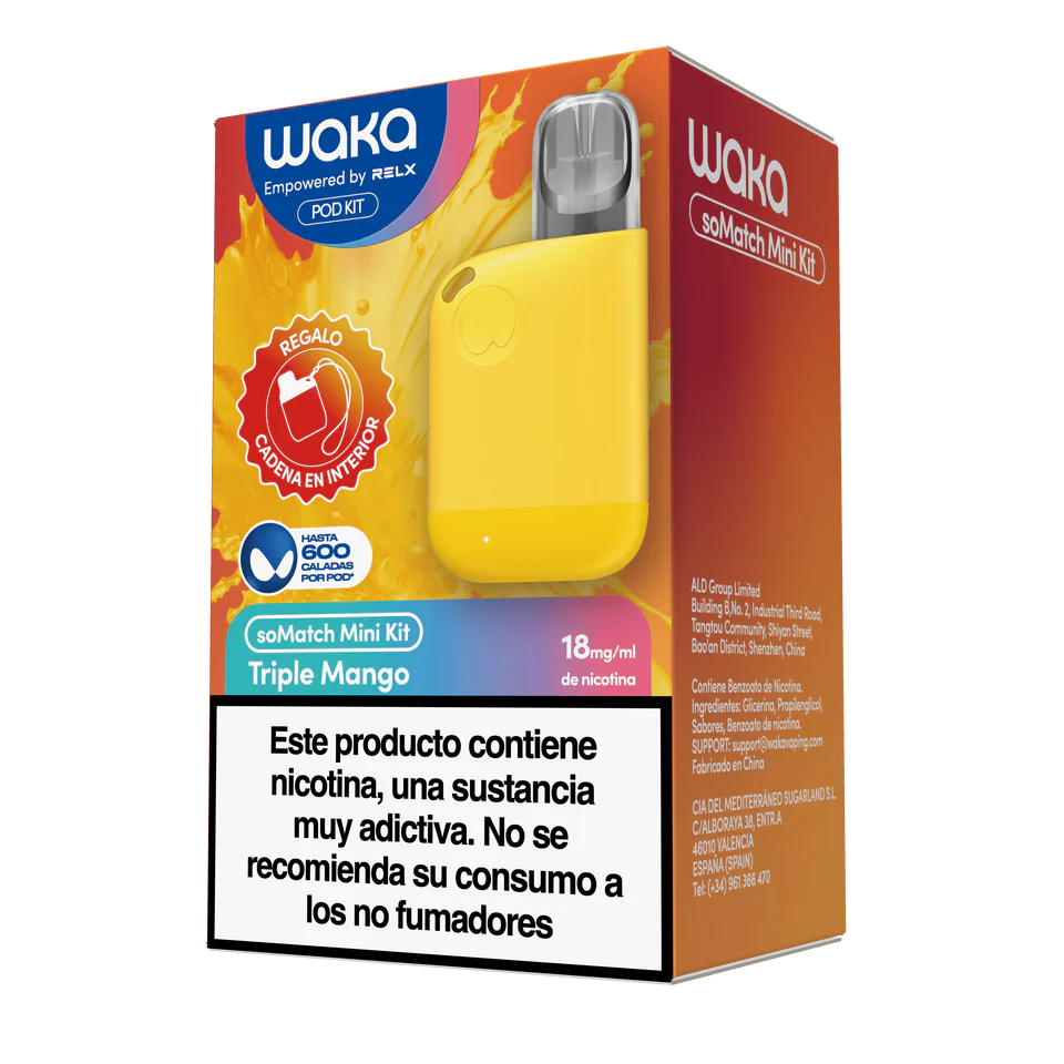 Waka soMatch Mini Kit Triple Mango 20mg