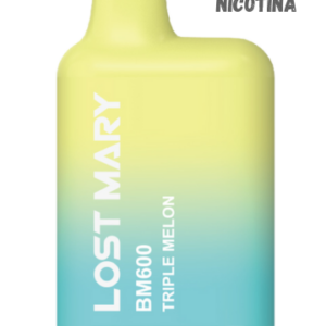 Lost Mary BM600 0mg Triple Melón Sin Nicotina sabor Triple Melon 0mg