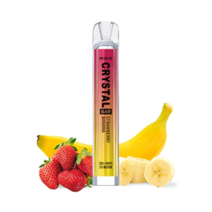 SKE Crystal Bar Fresa Plátano 20mg sabor Strawberry Banana 20mg