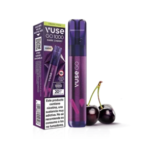 Vuse Go 1000 Pen Cereza Negra 20mg sabor Dark Cherry 20mg