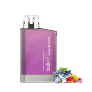 Balmy Go! Crystal Chicle de Arándanos (Bubblegum Blueberry) sabor Bubble Gum Blueberry 20mg