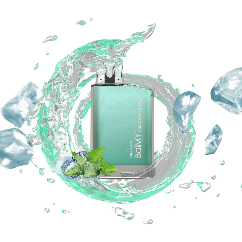 Balmy Go! Crystal Menta Fresca 800 Caladas sabor Fresh Mint 20mg