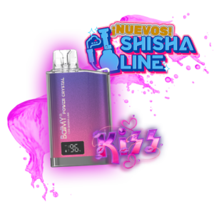 Balmy Power Crystal 8000 0mg (Fresa Uva) sabor Kiss 0mg