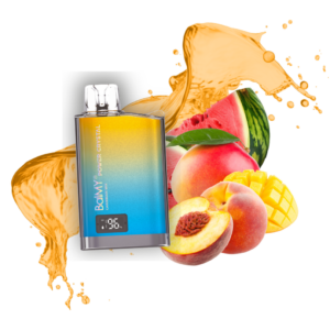 Balmy Power Crystal 8000 0mg (Sandía Melocotón Mango) sabor Caribbean Mix 0mg