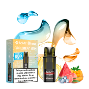 Cápsula Balmy Elite Pro 20mg sabor Caribbean Mix 20mg