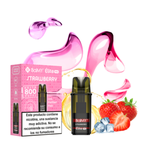 Cápsula Balmy Elite Pro (Fresa) 20mg sabor Strawberry 20mg