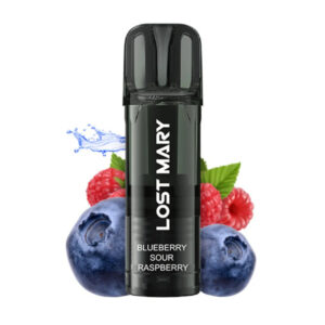 Cápsula Lost Mary Tappo Air 20mg sabor Blueberry Sour Raspberry 20mg