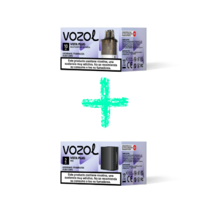 Cápsula Vozol Vista Plug Arándanos Frambuesa (Blueberry Raspberry) 10000 Puffs sabor Arandanos Frambuesa 20mg