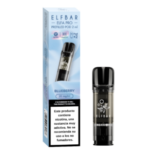 Cápsulas Elfbar Elfa Pro (Arándanos) Pack 2 sabor Blueberry 20mg