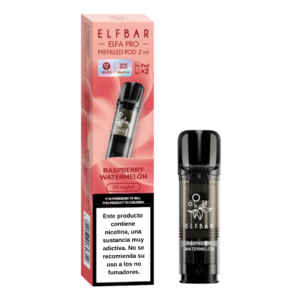 Cápsulas Elfbar Elfa Pro (Pack 2) sabor Raspberry Watermelon 20mg