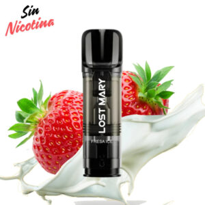 Cápsulas Lost Mary Tappo Air 0mg (Fresa) sabor Strawberry 0mg