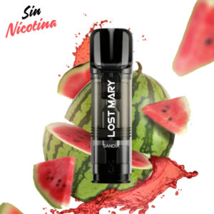 Cápsulas Lost Mary Tappo Air 0mg (Sandía) sabor Watermelon 0mg