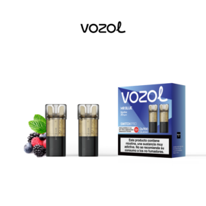 Cápsulas Vozol Switch Pro (Mr Blue) sabor Fresa Frambuesa Arándanos 20mg