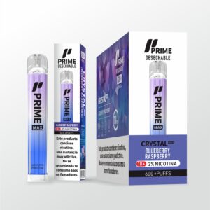 Crystal Prime Max Arándanos Frambuesa 20mg sabor Blueberry Raspberry 20mg