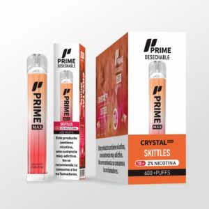 Crystal Prime Max (Caramelo Frutal) 20mg sabor Skittles 20mg
