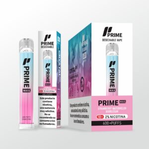Crystal Prime Max Chicle de Fresa Sandía 20mg sabor Strawberry Watermelon Bubblegum 20mg