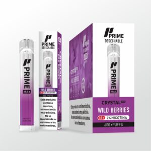 Crystal Prime Max Frutos Silvestres 20mg sabor Wild Berries 20mg