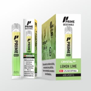 Crystal Prime Max Lima Limón 20mg sabor Lemon Lime 20mg