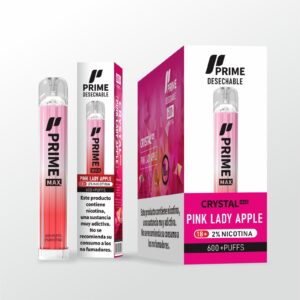 Crystal Prime Max Manzana Pink Lady 20mg sabor Pink Lady Apple 20mg