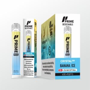 Crystal Prime Max Plátano 20mg sabor Banana 20mg
