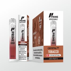 Crystal Prime Max Tabaco 20mg sabor Tobacco 20mg