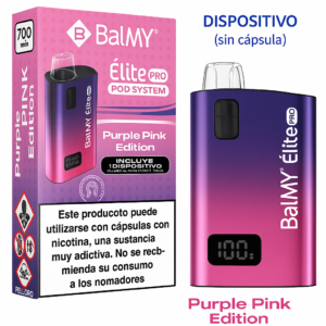 Dispositivo Balmy Elite Pro (Degradado) sabor Purple Pink 0mg