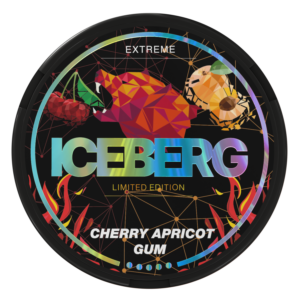 Iceberg Extreme 50mg sabor Cherry Apricot Gum 50mg