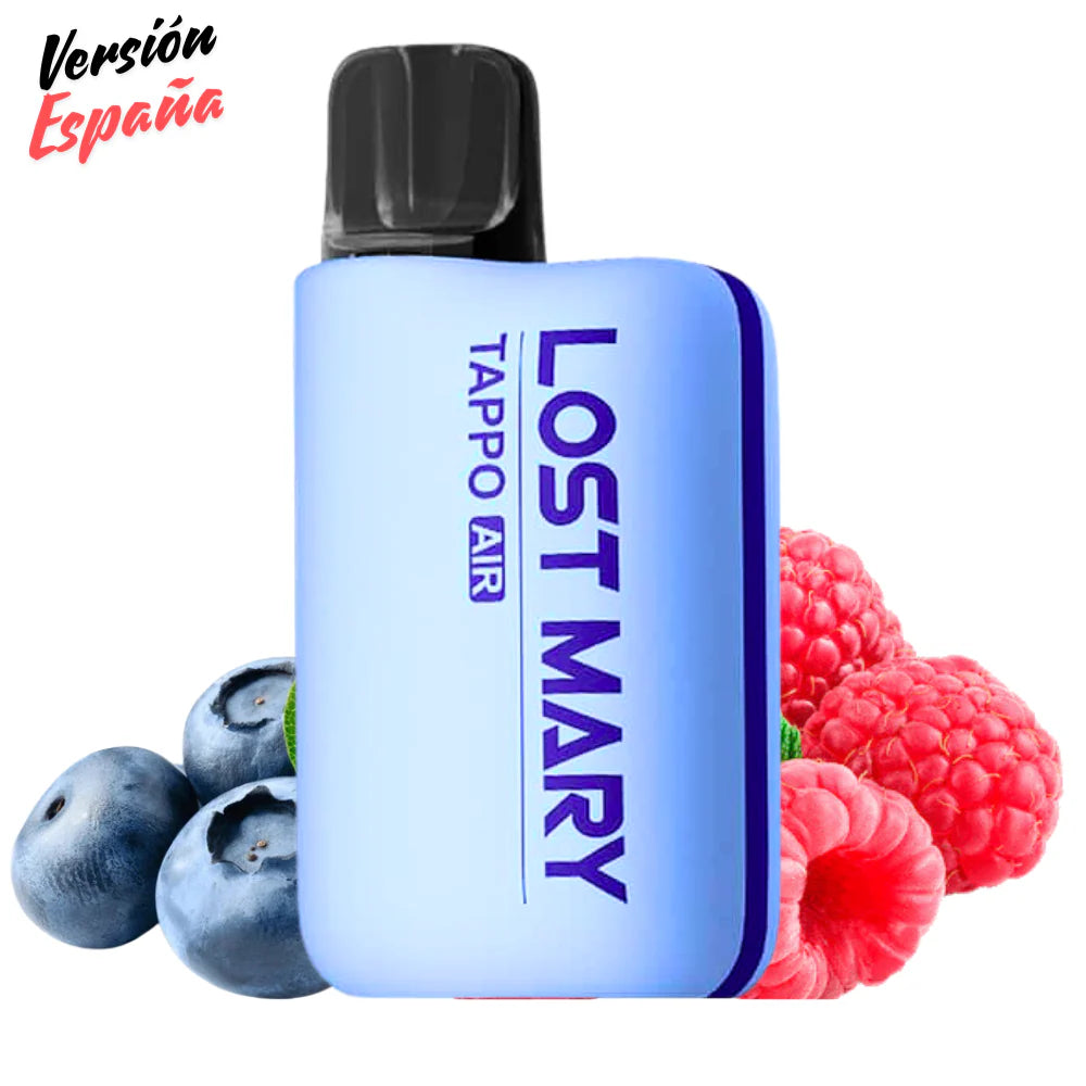 Kit Lost Mary Tappo Air + Pod 20mg sabor Arándanos Frambuesa 20mg