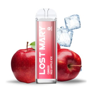 Lost Mary QM600 Manzana Roja Hielo 20mg sabor Red Apple Ice 20mg