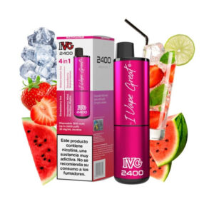 Pod Desechable IVG 2400 4 in 1 Edición Rosa (Pink Edition) 20mg sabor 4 En 1 Pink 20mg
