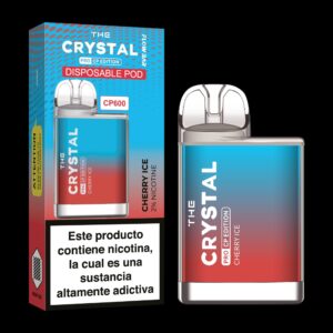The Crystal CP600 Pro Cereza Hielo 20mg sabor Cherry Ice 20mg