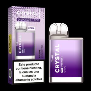 The Crystal CP600 Pro Uva 20mg sabor Grape 20mg