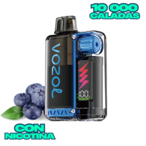 Vozol Vista Plug 10000 Arándanos Hielo (Blue Razz Ice) Kit sabor Arándanos Ice 20mg