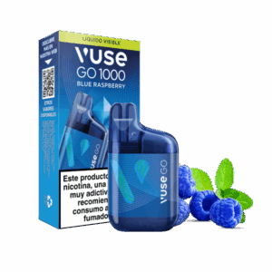 Vuse Go 1000 Box Frambuesa Azul 20mg sabor Blue Raspberry 20mg