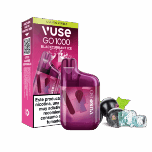Vuse Go 1000 Box Grosella Hielo 20mg sabor Blackcurrant Ice 20mg