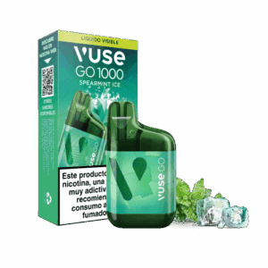 Vuse Go 1000 Box Hierbabuena Hielo 20mg sabor Spearmint Ice 20mg