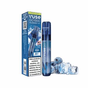Vuse Go 1000 Pen Arándano Hielo 20mg sabor Blueberry Ice 20mg
