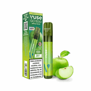Vuse Go 1000 Pen Manzana Ácida 20mg sabor Apple Sour 20mg