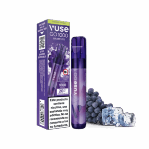 Vuse Go 1000 Pen Uva Hielo 20mg sabor Grape Ice 20mg