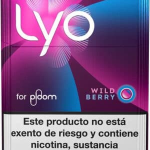 Cajetilla LYO Wild Berry – Sticks Tabaco Calentado Ploom