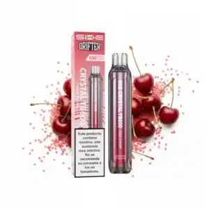 SKE x Drifter Crystal TB600 – Cereza Fizzy (Fizzy Cherry) 20mg