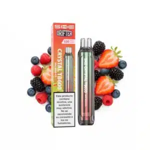 SKE x Drifter Crystal TB600 – Frutos del Bosque (Mix Berries) 20mg