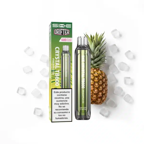 SKE x Drifter Crystal TB600 – Piña Hielo (Pineapple Ice) 20mg