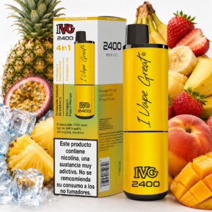 Pod Desechable IVG 2400 4 in 1 - Edición Piña (Pineapple Edition) 20mg