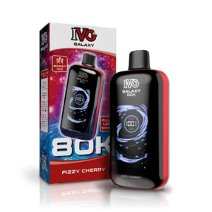 IVG Galaxy 80000 Cereza Fizzy 0mg - vaper desechable sin nicotina