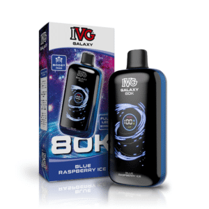 IVG Galaxy 80000 Frambuesa Azul 0mg - vaper desechable sin nicotina